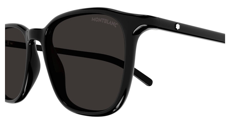 Mont blanc Square Sunglasses Black-Grey (MB0325S-001)