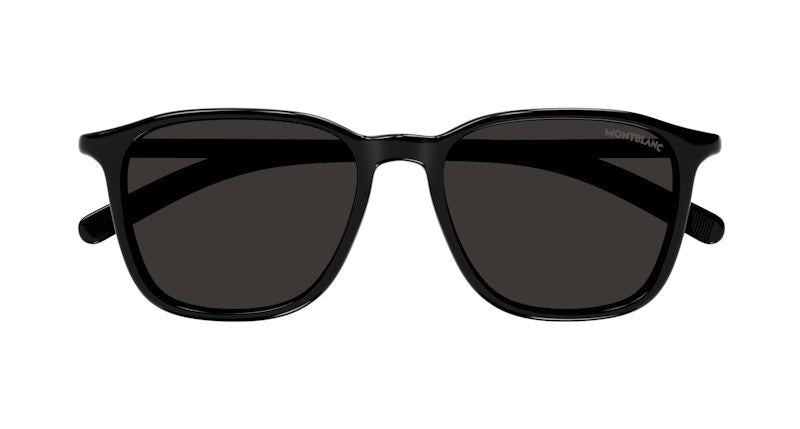 Mont blanc Square Sunglasses Black-Grey (MB0325S-001)