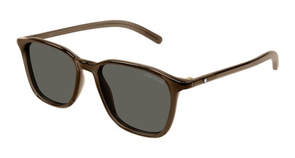 Mont blanc Square Sunglasses Brown-Grey (MB0325S-003)