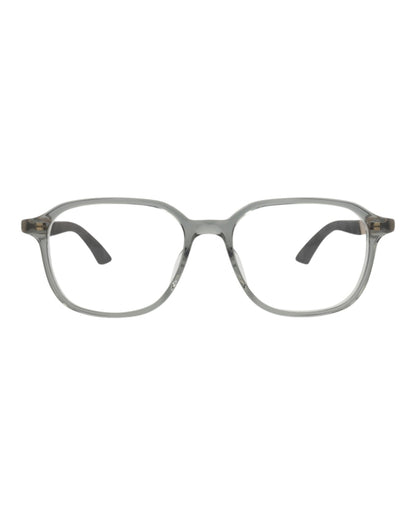 Montblanc Round-Frame Recycled Acetate Optical Frames Grey Gold Transparent (MB0335OA-30015020-004)