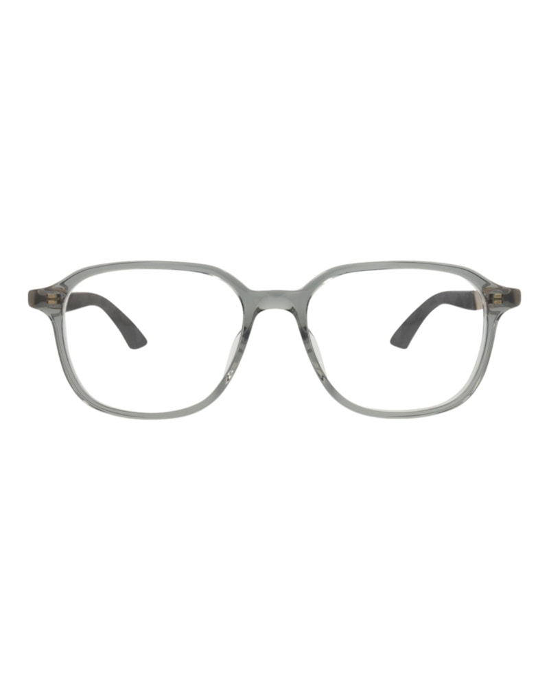 Montblanc Round-Frame Recycled Acetate Optical Frames Grey Gold Transparent (MB0335OA-30015020-004)