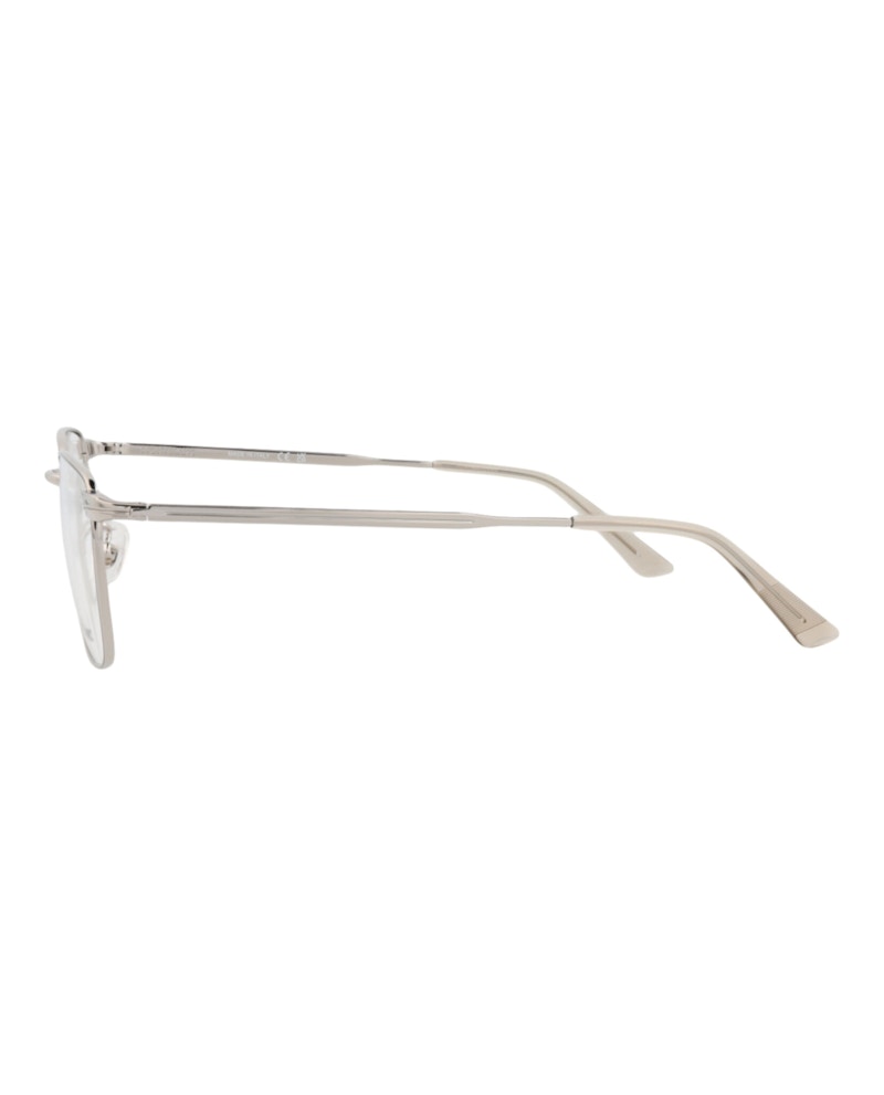 Mont Blanc Square-Frame Metal Optical Frames Silver Silver Transparent (MB0308O-30014594-003)