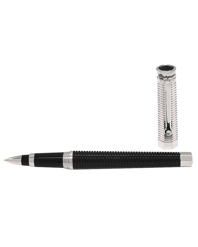 Montegrappa Nero UnoBlack Resin 5.5in Rollerball ISNUDRAC