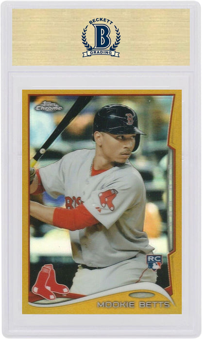 Mookie Betts 2014 Topps Chrome Update Rookie Gold /250 #US-20 (PSA or BGS Graded)