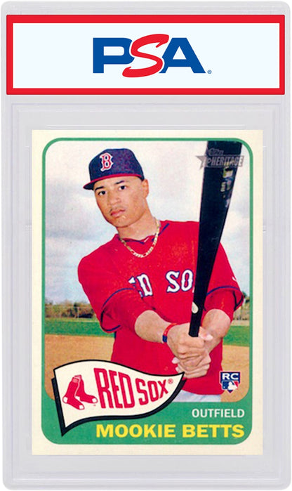Mookie Betts 2014 Topps Heritage Rookie H558 (PSA or BGS Graded)