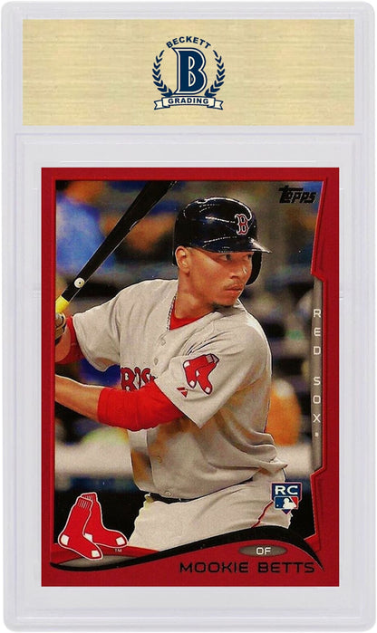 Mookie Betts 2014 Topps Update Rookie Red Target #US26 (PSA or BGS Graded)