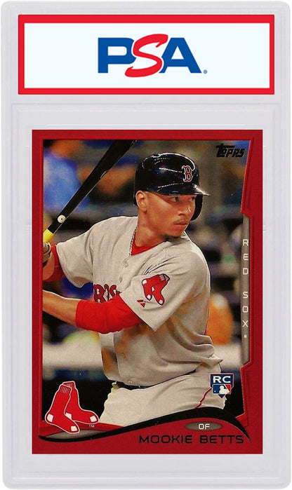 Mookie Betts 2014 Topps Update Rookie Red Target #US26 (PSA or BGS Graded)