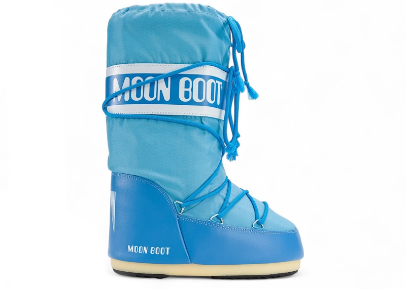 Moon Boot Icon Nylon Alaskan Blue (Women's)
