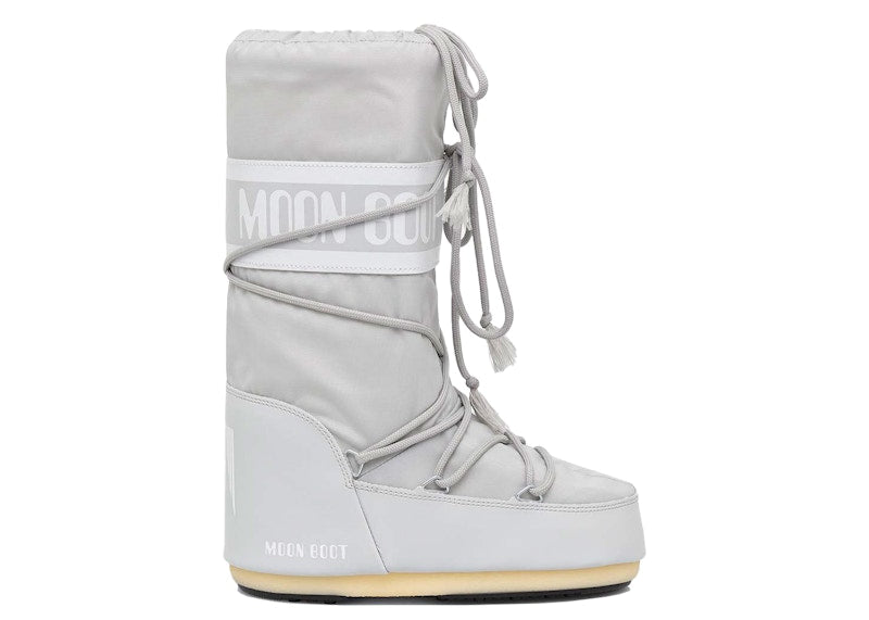 Moon Boot Icon Nylon Boot Glacier Grey