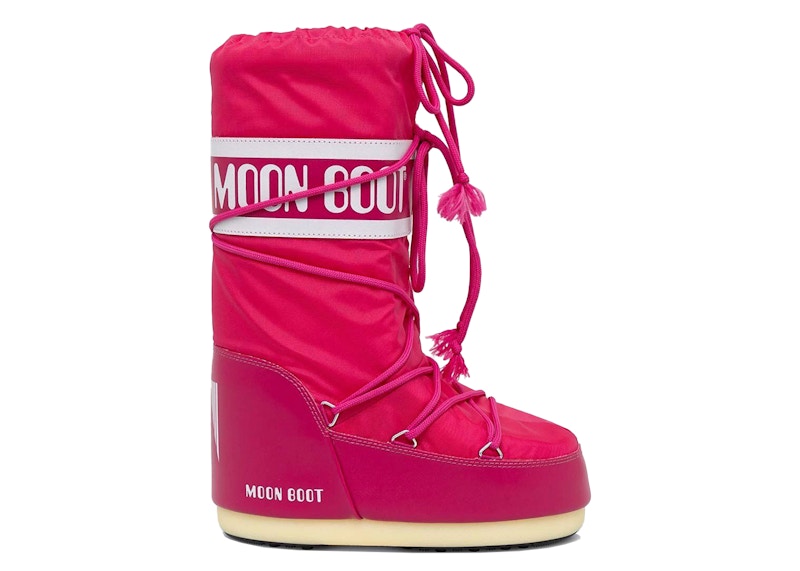 Moon Boot Icon Nylon Boot Magenta