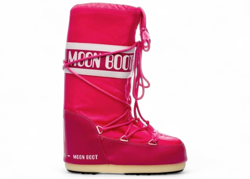 Moon Boot Icon Nylon Bouganville (Women's)