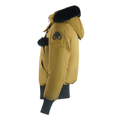 Moose Knuckles Debbie Bomber Down Jacket Brown