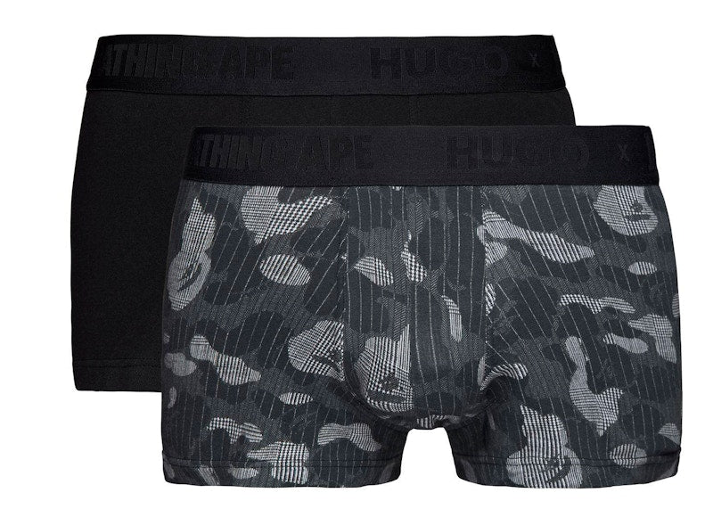 BAPE x Hugo Brother Trunk (Pack of 2) Black