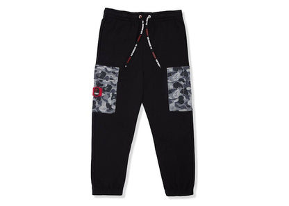 BAPE x Hugo Camo Sweatpants Black