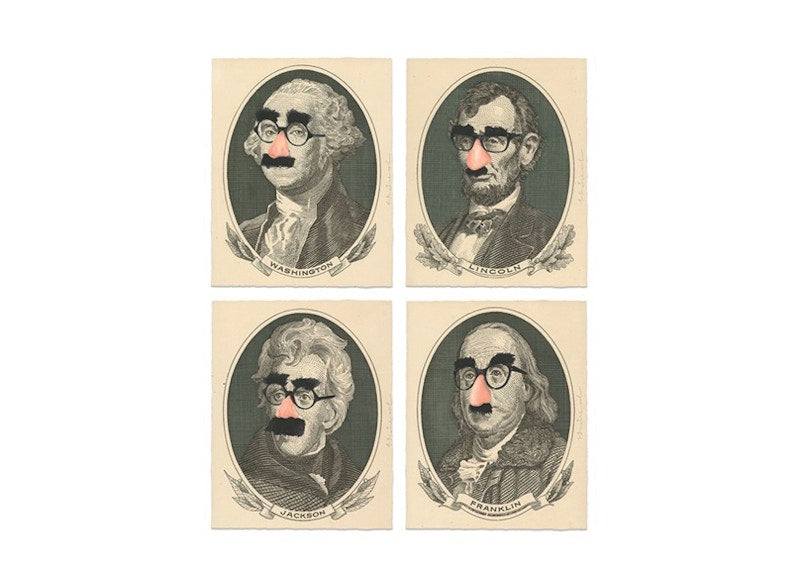 Mr. Brainwash Incognito Print Set of 4 (Signed, Edition of 100)