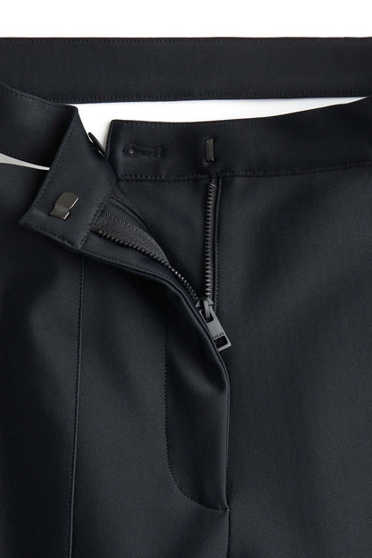 Mugler H&M Jersey Cut-Out Pants Black