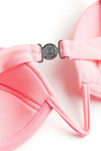 Mugler H&M Padded Bikini Top Pink