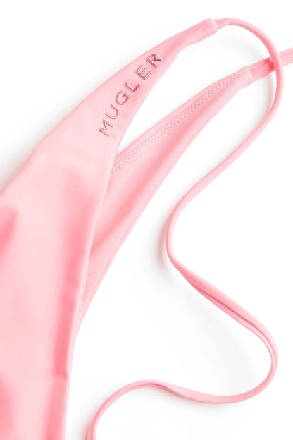 Mugler H&M Tie Bikini Bottoms Pink