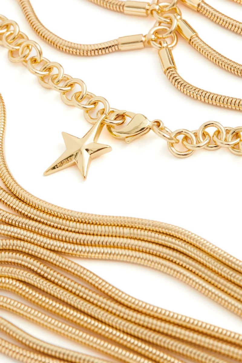 Mugler H&M Body Jewelry Gold-colored