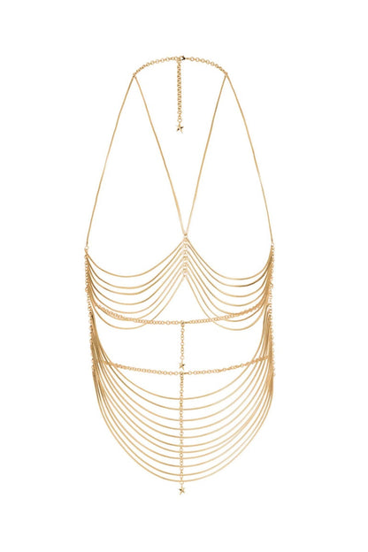 Mugler H&M Body Jewelry Gold-colored