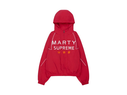 NAHMIAS x Marty Supreme A24 Classic Warm Up Jacket Dark Red