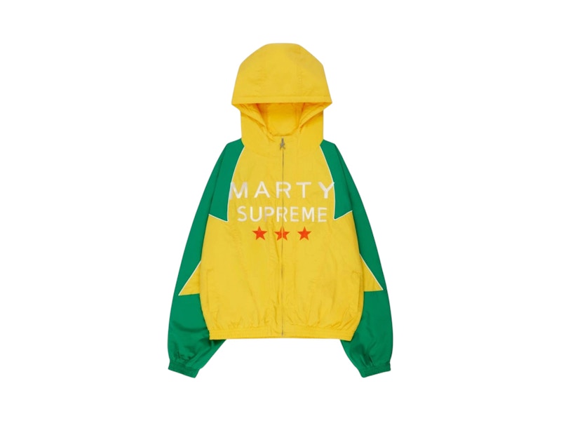 NAHMIAS x Marty Supreme A24 Classic Warm Up Jacket Yellow