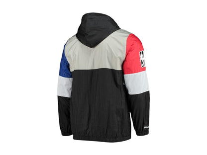 NBA 1985 All-Star Game Surprise Win Hoodie Half-Zip Windbreaker Black