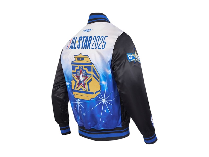 NBA 2025 All-Star Game Pro Standard Satin Jacket Black