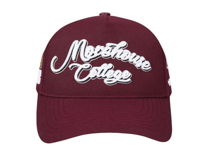 NBA 2025 All-Star Game X HBCU Pro Standard Maroon Morehouse College Pro Pinch Adjustable Hat Maroon
