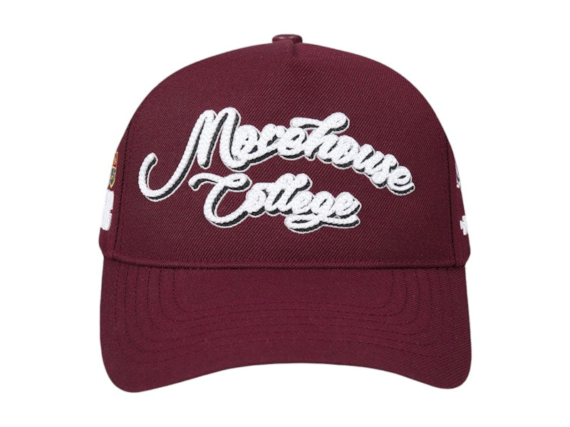 NBA 2025 All-Star Game X HBCU Pro Standard Maroon Morehouse College Pro Pinch Adjustable Hat Maroon