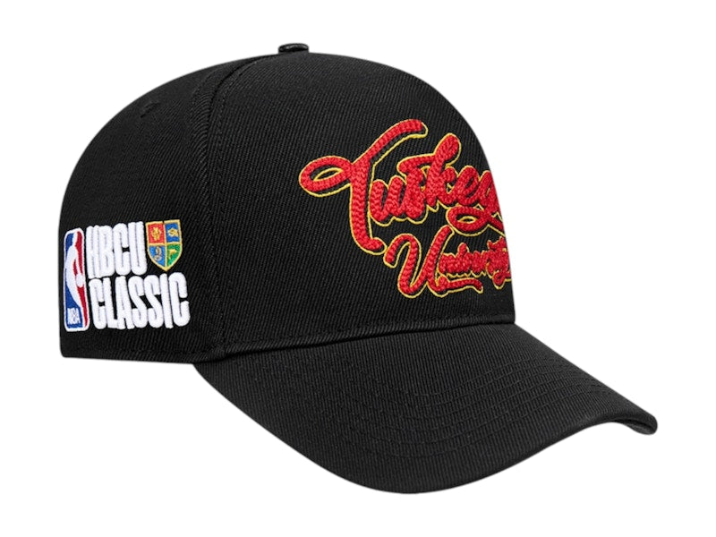 NBA 2025 All-Star Game X HBCU Pro Standard Tuskegee University Pro Pinch Adjustable Hat Black
