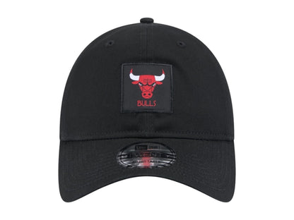 NBA Chicago Bulls New Era Victory Grove Patch 9Twenty Adjustable Hat Black
