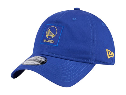 NBA Golden State Warriors New Era Victory Grove Patch 9Twenty Adjustable Hat Blue
