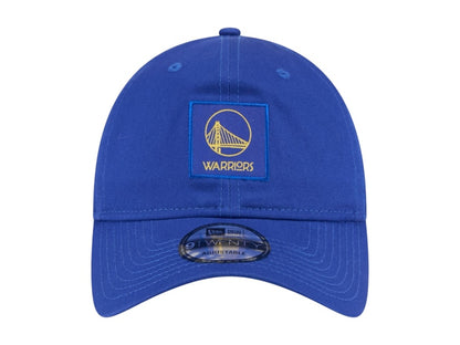 NBA Golden State Warriors New Era Victory Grove Patch 9Twenty Adjustable Hat Blue