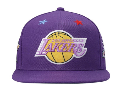 NBA Los Angeles Lakers Hardwood Classics 1997 All-Star Weekend Top Star Snapback Hat Purple
