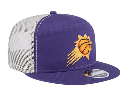 NBA Phoenix Suns New Era Victory Grove Split Panel 9Fifty Snapback Hat Purple
