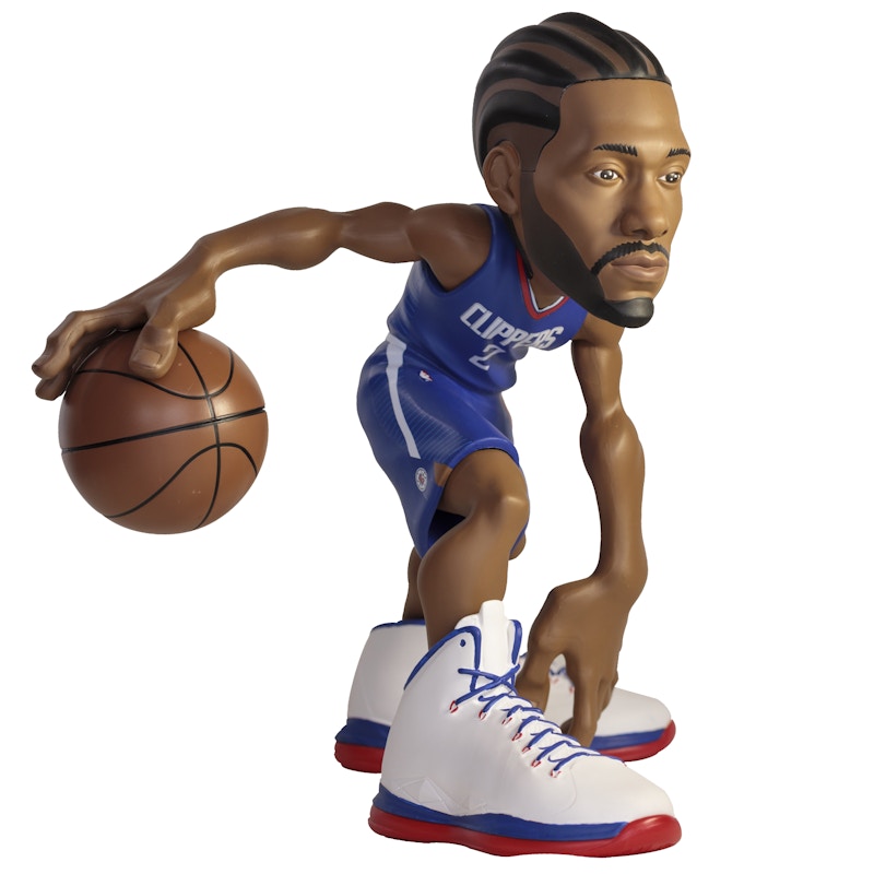 NBA Small Stars Kawhi Leonard Action Figure Clippers 2019-20 Jersey Blue