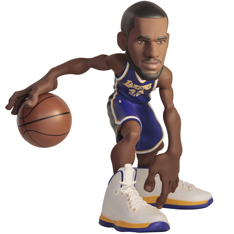 NBA Small Stars LeBron James Action Figure Lakers 2019-20 Jersey Purple