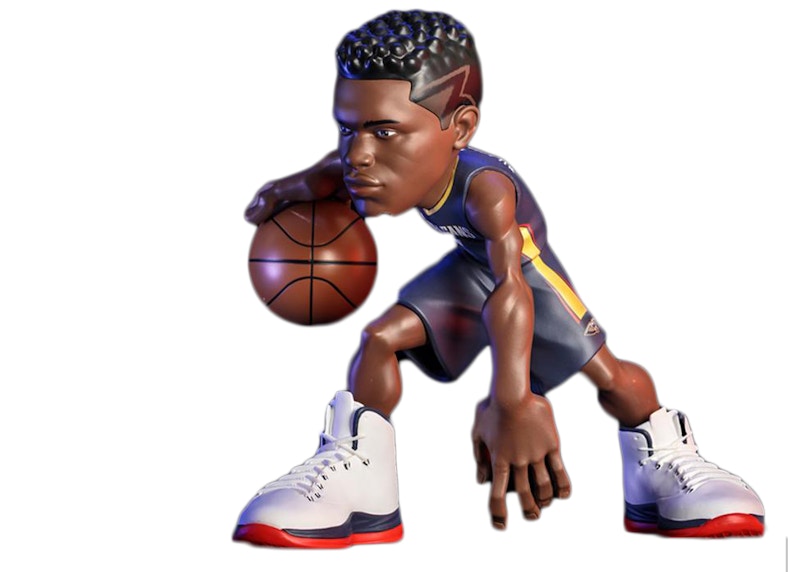 NBA Small Stars Zion Williamson Action Figure Pelicans Icon Edition Navy