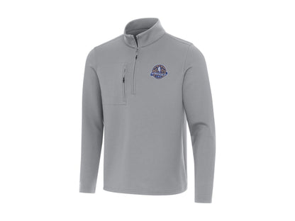 NBA x Antigua Gray 2025 All-Star Game Insider Quarter-Zip Top Grey