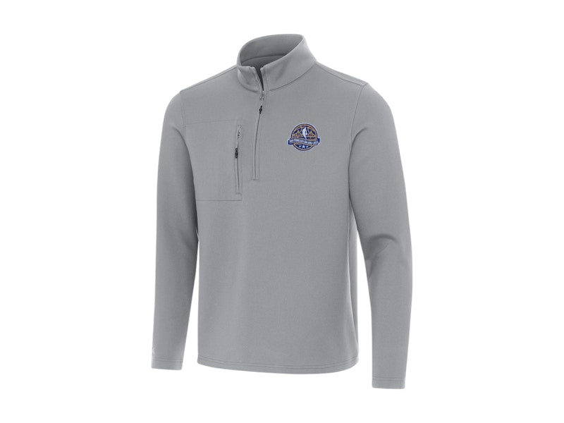 NBA x Antigua Gray 2025 All-Star Game Insider Quarter-Zip Top Grey