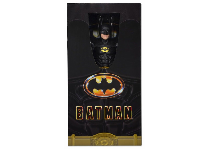 NECA Batman 1989 Movie Michael Keaton 1/4 Scale Action Figure Black