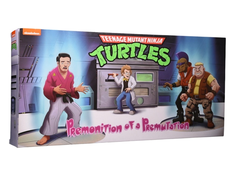 NECA TMNT Ninja Turtles Premonition of a Premutation (SDCC) Figures Set of 4