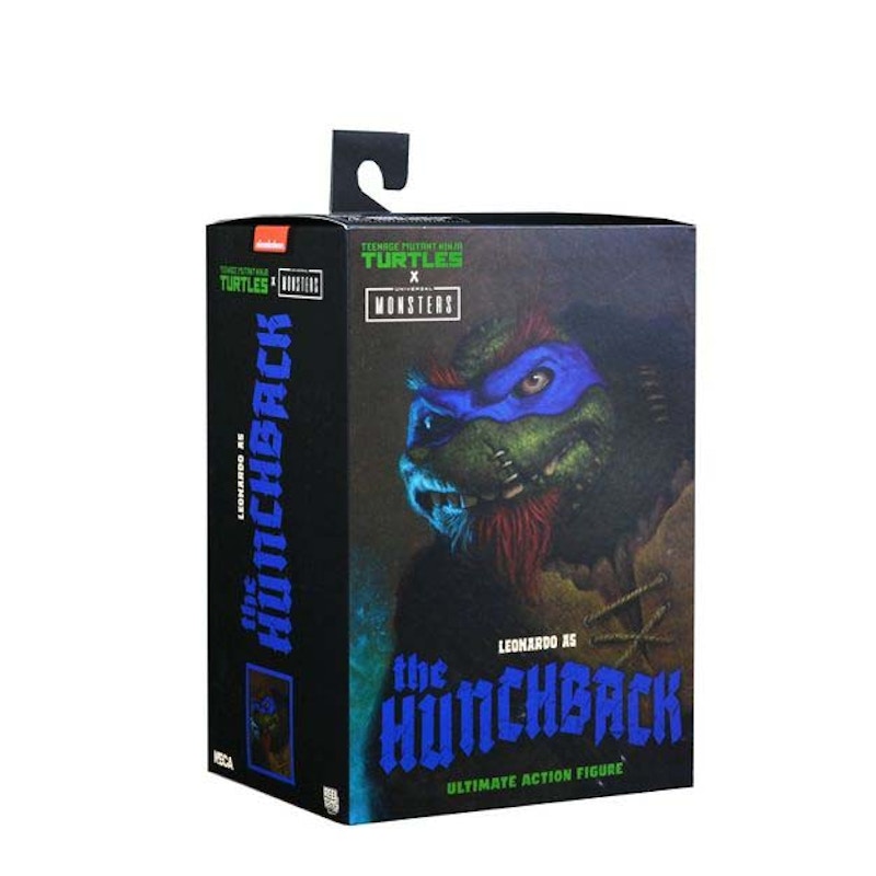 NECA Universal Monsters x Teenage Mutant Ninja Turtles Leonardo as The Hunchback Action Figure