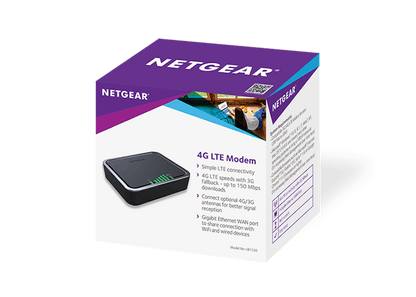 NETGEAR 4G LTE Broadband Modem LB1120 Black