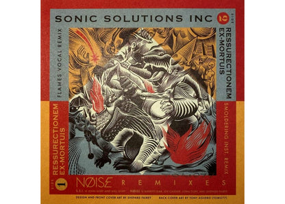Shepard Fairey Noise Sonic Solutions Inc. Resurrectionem Ex-Mortuis Remix Obey 7" Vinyl Record