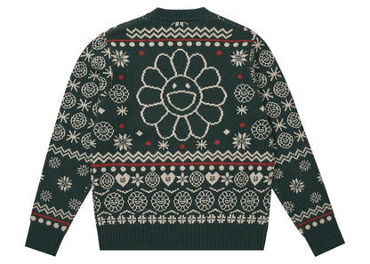 NTWRK TMKK Holiday Sweater Green