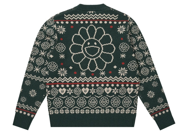 NTWRK TMKK Holiday Sweater Green