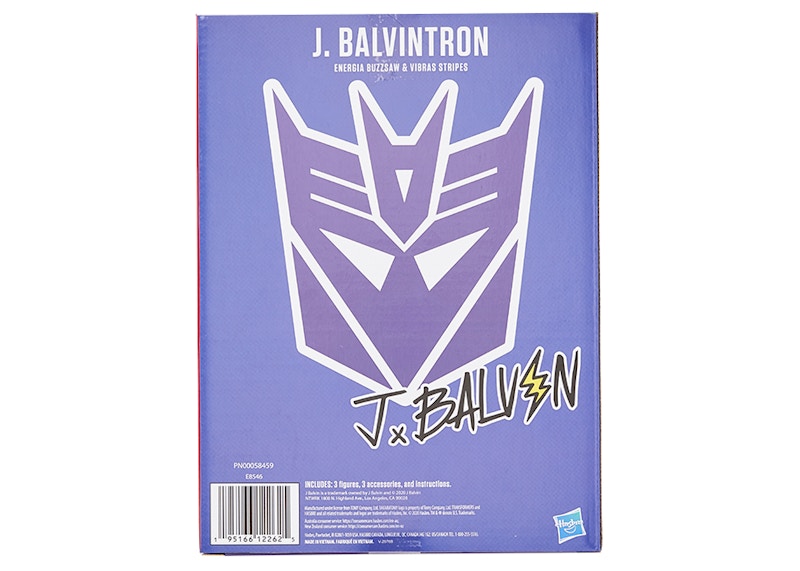 NTWRK Transformers x J Balvin J Balvintron Figure