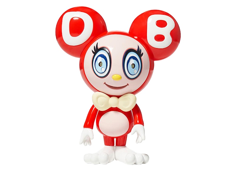 NTWRK x Takashi Murakami TM/KK Camellia Statue Figure Red